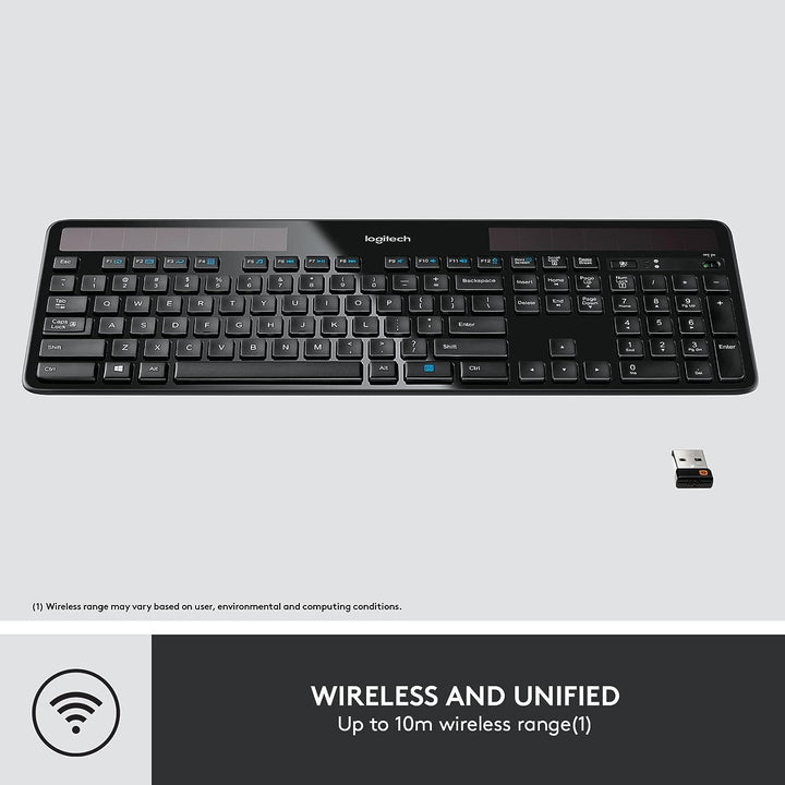 Logitech | K750 Solar Wireless Keyboard | 920-002912
