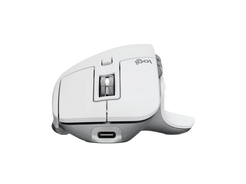 //// Logitech | MX Master 3S Performance Wireless Mouse for Mac - Pale Gray | 910-006570 PROMO ENDS NED