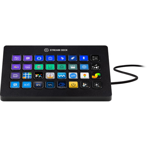 Elgato | Stream Deck XL - Advanced Stream Control With 32 Programmable LCD Keyboard | 10GAT9901