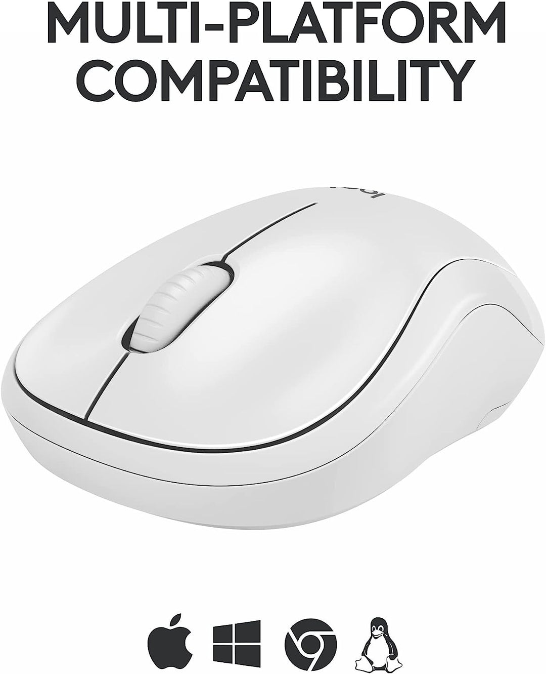Logitech | M240 Silent Wireless Bluetooth Mouse - Off-White | 910-007116
