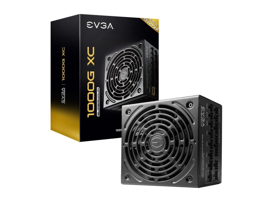 EVGA | Power Supply SuperNOVA 1000G XC 1000W 80+Gold Fully Modular ATX 3.0 & PCIe 5.0 | 520-5G-1000-K1