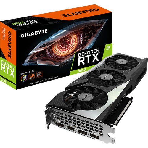 Gigabyte | Video Card GeForce RTX 3050 GAMING GV-N3050GAMING OC-8GB *OPEN BOX* | PROMO ENDS NED, REG. PRICE $484.99