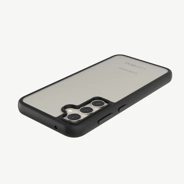 Caseco | Fremont Grip Frost Design Case Samsung Galaxy S23 FE - Clear/Black | C21B7-01