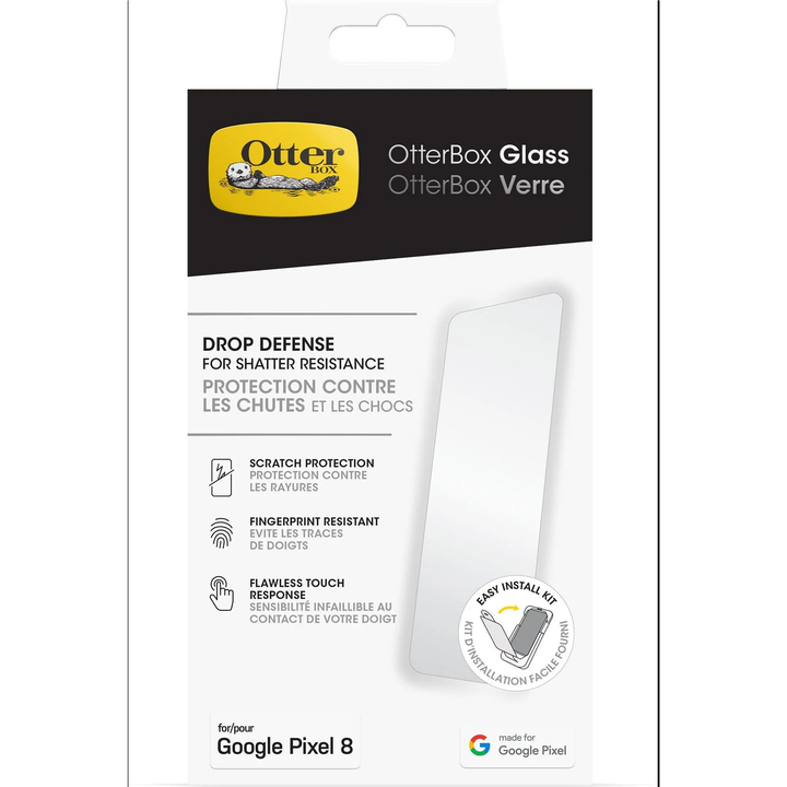 Otterbox | Google Pixel 8 - Glass Screen Protector - Clear | 118-2648