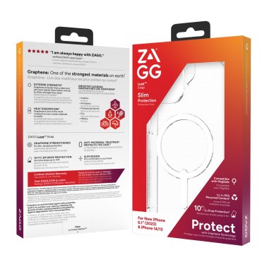 ZAGG GEAR4 | Luxe Snap Case iPhone 15/14/13 - Clear | 15-11617
