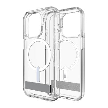 ZAGG GEAR4 | Crystal Palace Snap Kickstand Case iPhone 15 Pro - Clear | 15-11780