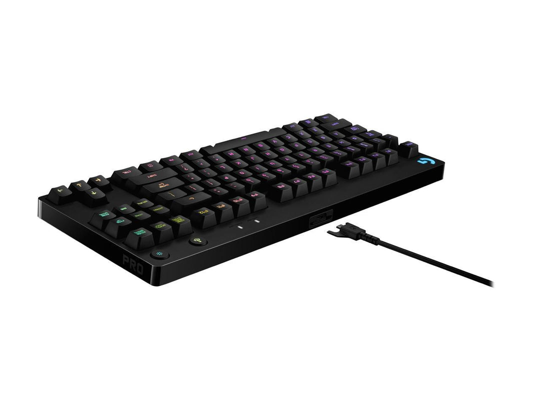 Logitech | Pro Backlit Mechanical Romer-G Gaming Keyboard | 920-008290