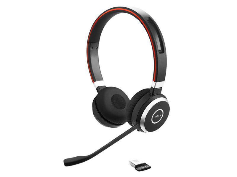 Jabra | Evolve 65 SE UC Wireless BT Duo/Stereo Headset, USB-A | 6599-839-409