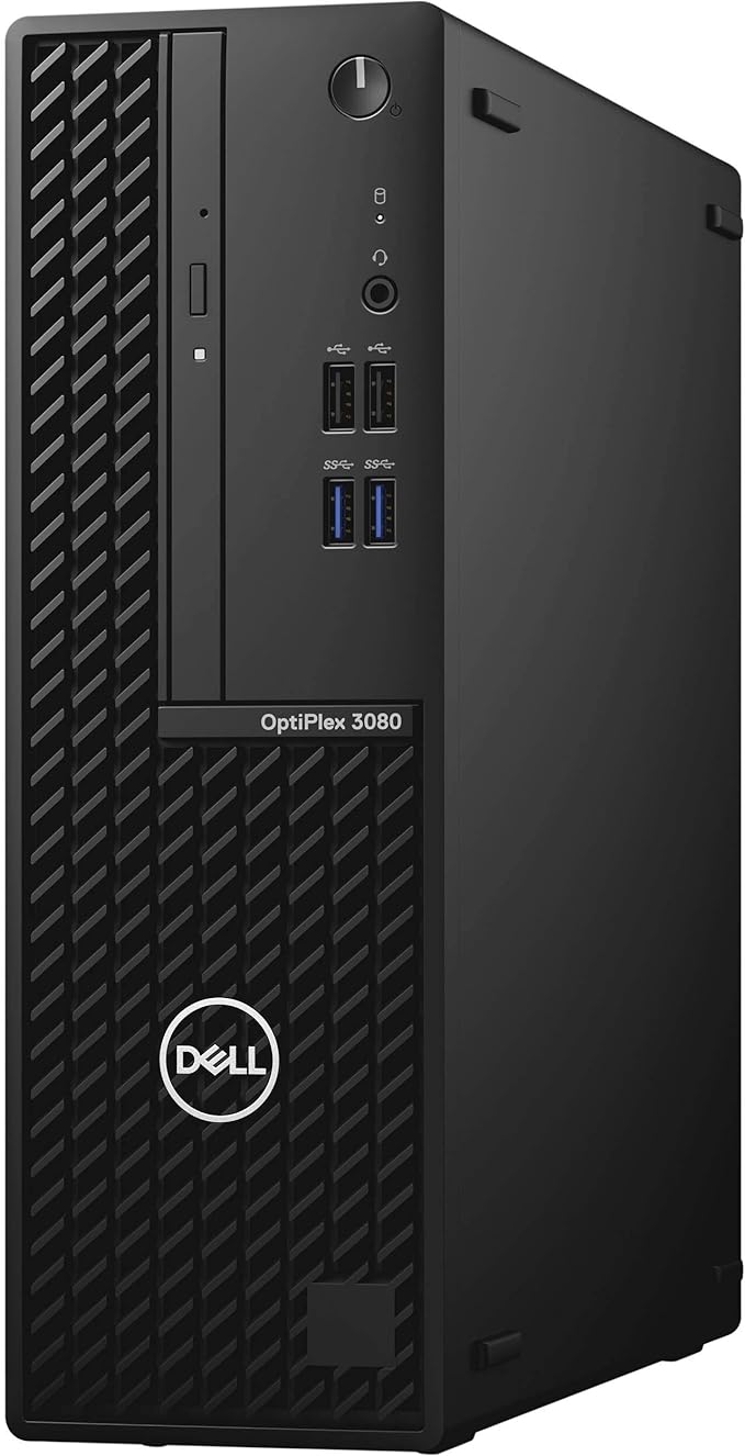 Dell | Optiplex 3080 SFF Desktop i3-10400 8GB M.2 256GB DP x 2 AC