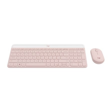 Logitech | MK470 Wireless Full Size Keyboard and Mouse Combo - Rose |  920-011311