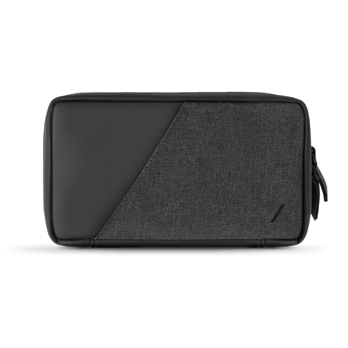 Native Union | Stow Organizer Pouch Fabric - Slate | STOW-ORG-GRY-FB