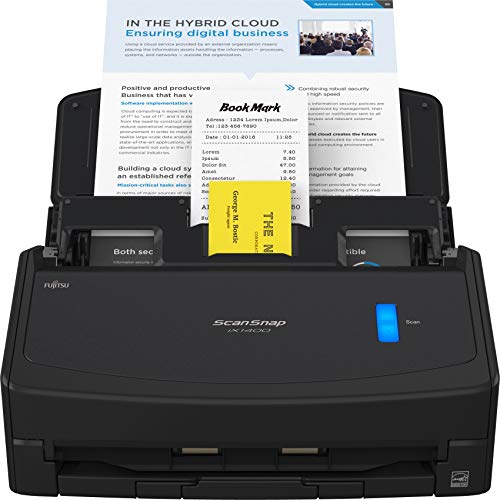 Fujitsu | Scansnap IX1400 Color Duplex Scanner - Black | PA03820-B235