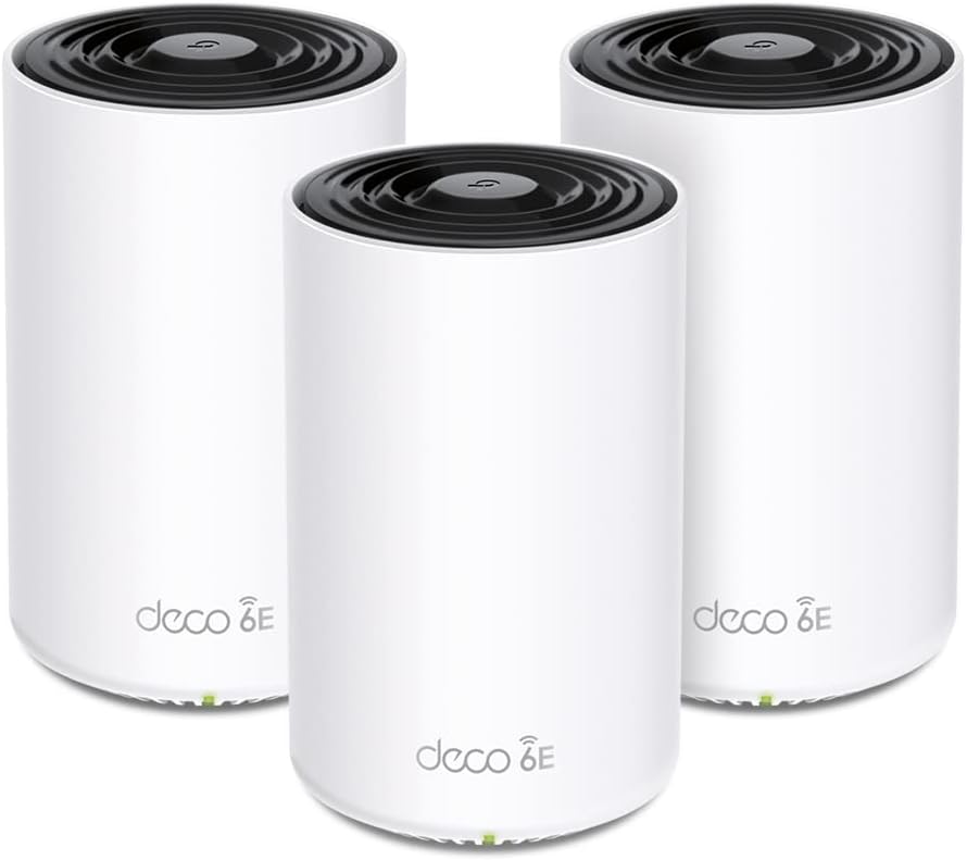 TP-Link | AXE5400 Whole Home Mesh Wi-Fi 6E System 3 Pack | DECO XE75 PRO(3-PACK)