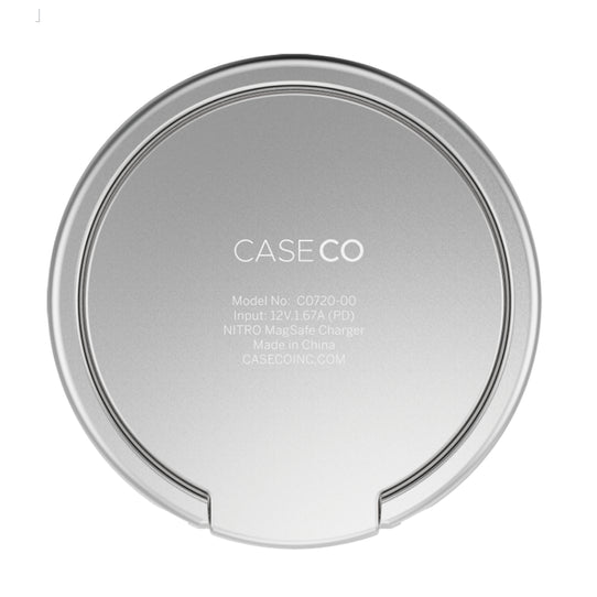 Caseco Nitro MagSafe Fast Wireless Charger with Magnetic Ring 15W Pink C0720-05