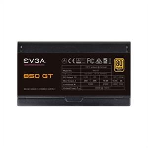 EVGA | PS 220-GT-0850-Y1 SuperNOVA 850 GT 850W 80+ Gold Fully Modular FDB Fan | 220-GT-0850-Y1