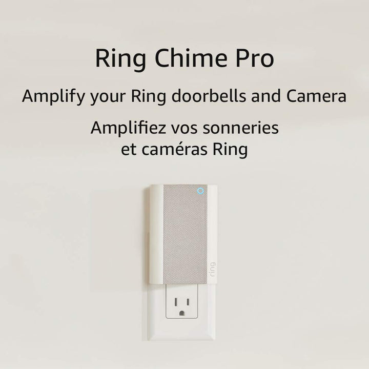Ring | Pro Wi-Fi Door Chime - White | B07WHMHLK4