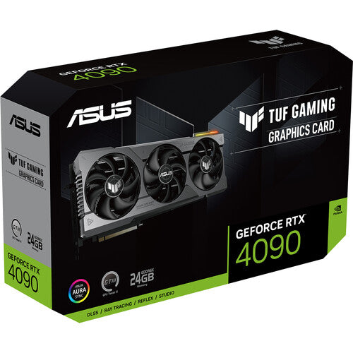 ASUS | Video Card GeForce RTX 4090 OC 24GB GDDR6X 384B ARG | TUF-RTX4090-O24G-GAMING