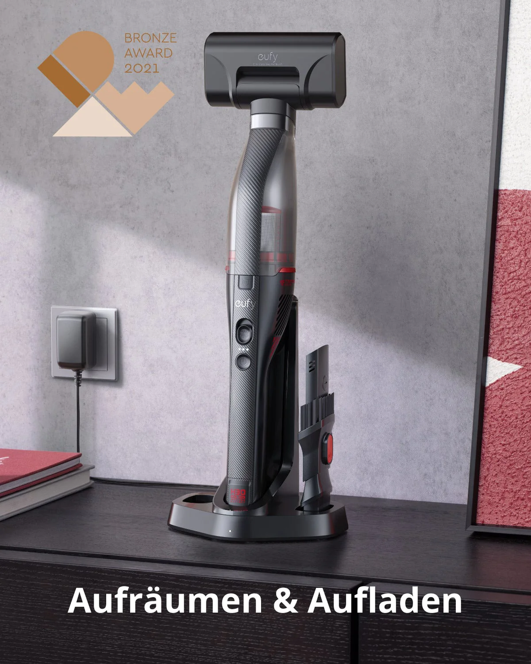 Eufy | HomeVac H30 Venture - Cordless Car Vacuum - Black | T2522111