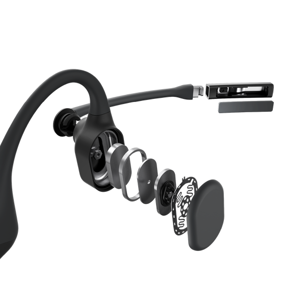 Shokz | OpenComm UC Bluetooth Headset With Boom Mic & USB-A Dongle