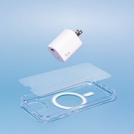 Blu Element | Total Protection MagSafe Pack iPhone 15 - White | 120-7476