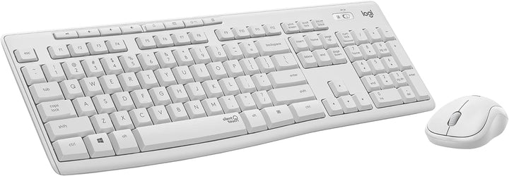 Logitech | MK295 Silent Wireless Optical Keyboard & Mouse Combo - Off-White | 920-009783