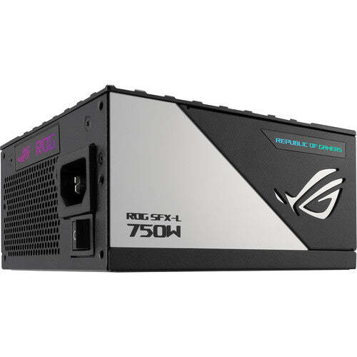 Asus | Power Supply SFX 750W 80+ Platinum ARGB SFX-L ATX 3.0 | ROG-LOKI-750P-SFX-L-GAMING