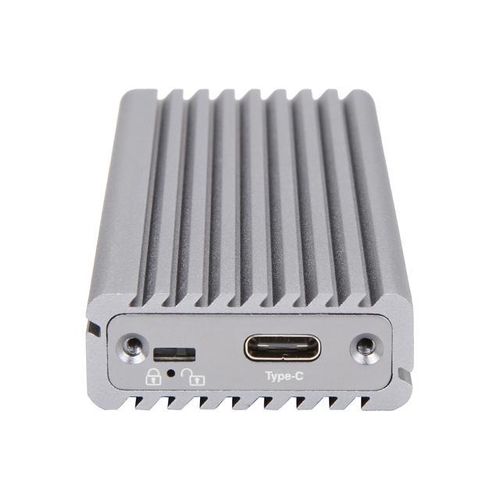 Vantec | Removable Drive M.2 NVMe SSD To USB 3.1 Gen 2 Type C Enclosure | NST-205C3-SG