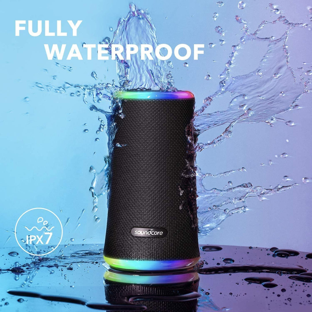 Soundcore by Anker | Flare 2 Splashproof Bluetooth Wireless Speaker - Black | A3165Z115 | PROMO ENDS NED | REG. PRICE $129.99