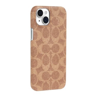 Coach | Slim Wrap Signature C Case iPhone 17e/16e/15/14/13 - Tan | 15-12445