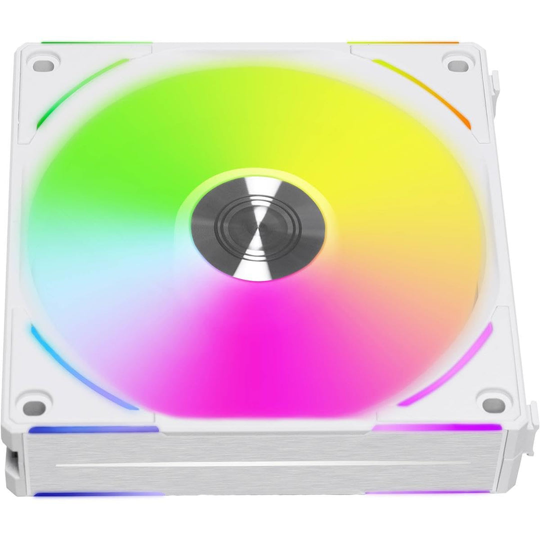 //// Lian-Li | UNI Fan AL120 V2 RGB 120mm Single Pack w/o Controller - White | UF-AL120V2-1W