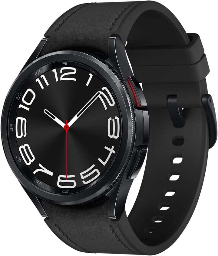 Samsung | Galaxy Watch6 Classic (GPS + LTE) 43mm Smartwatch with Heart Rate Monitor - Black | SM-R955FZKAXAC