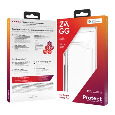 ZAGG | Google Pixel 8 Pro Crystal Palace Case - Clear | 15-12044