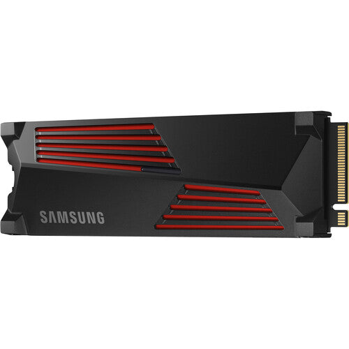 Samsung | 990 PRO 2TB NVMe PCI-e Internal Solid State Drive with Heatsink - Black/Red | MZ-V9P2T0CW PROMO ENDS MAY 2 REG $359.99