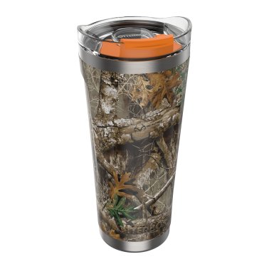 Otterbox | Elevation Tumbler w/Sealed Lid - 20oz - Silver (Realtree Steel Edge) | 15-11369