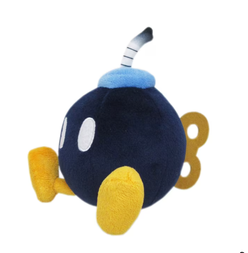 Little Buddy | Super Mario - Bob-Omb 6" Plush