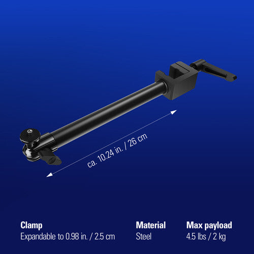 Elgato | Multi Mount System - Accessory - Solid Arm - Auxiliary Holding Arm | 10AAG9901