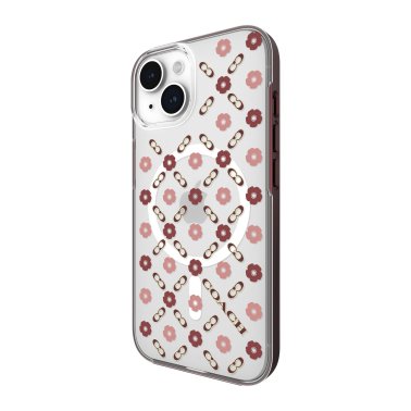 Coach | Protective Case w/Magsafe iPhone 15/14/13 - Tea Rose | 15-12443