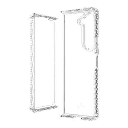 //// Itskins | Hybrid_R  Hinge Clear Transparent Case for Samsung Galaxy Z Fold5 | 120-7659