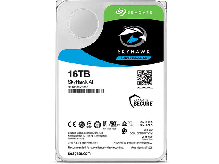 SO Seagate |  Skyhawk AI 16TB 3YR | ST16000VE002