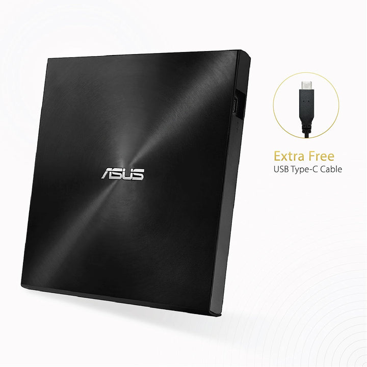 Asus | ZenDrive SDRW-08U9M-U DVD-Writer - Black | SDRW-08U9M-U/BLK