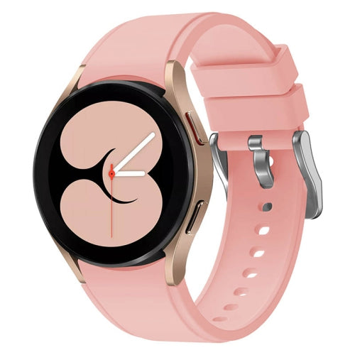SO Strapsco | Samsung Galaxy Watch 4 40/44mm  - Silicone Strap - Soft Pink | S.R26.13