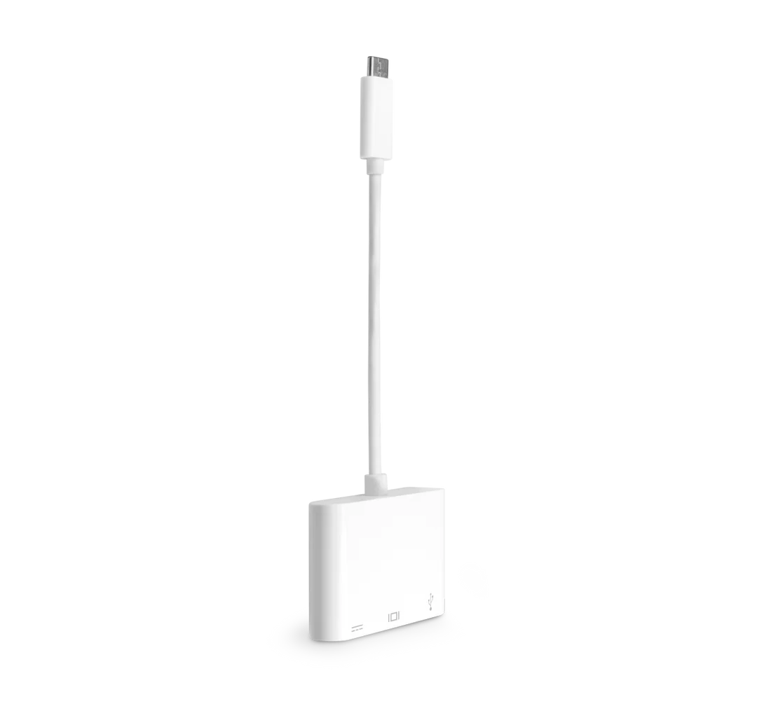 LOGiiX | Multiport Adapter USB Type-C to HDMI Digital AV 100W - White | LGX-13318