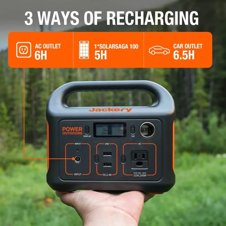 Jackery | Explorer 290 Portable Power Station - 200W 290Wh | E290