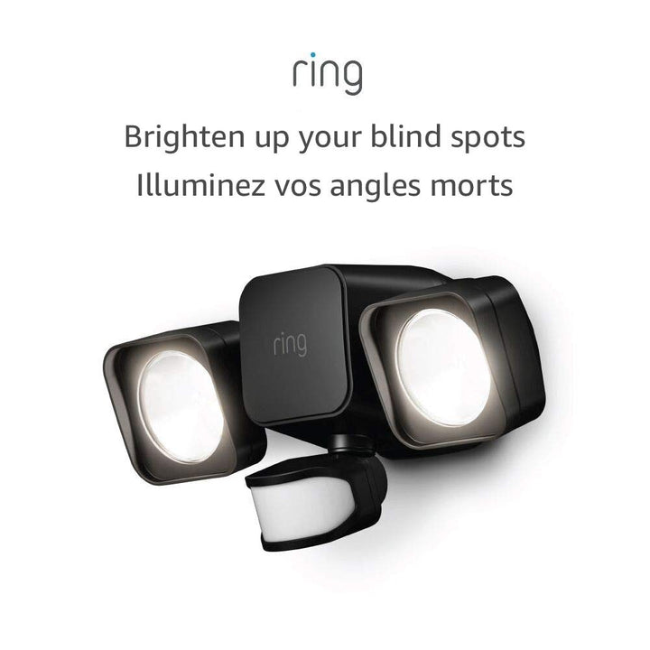 Ring | Smart Lighting Floodlight Battery - Black | B07YD64BSP