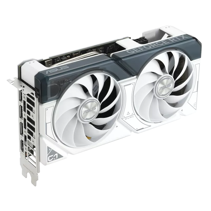 Asus | Video Card GeForce Dual RTX 4060 TI 8GB GDDR6 PCIe - White | DUAL-RTX4060TI-O8G-WHITE