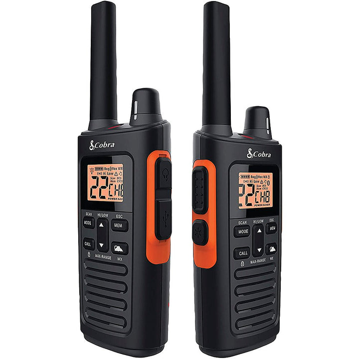 Cobra | Walkie Talkie 38 Mile (61KM) Radio Rugged Waterproof & Dustproof - 2PK | RX680