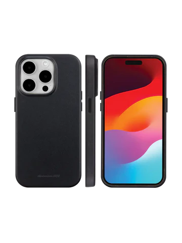 //// Dbramante1928 | Roskilde MagSafe Case for iPhone 15 Pro - Black | DB-RO61GTBLU332
