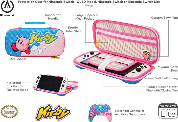 PowerA | Protection Case for Nintendo Switch/Lite/OLED - Kirby | NSCS0068-01