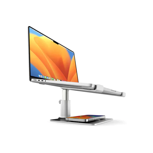 TwelveSouth | HiRise Pro Stand for MacBook - Silver | TS-12-2211