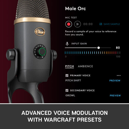 Logitech | Yeti X Blu Microphone - World of Warcraft Edition | 988-000462